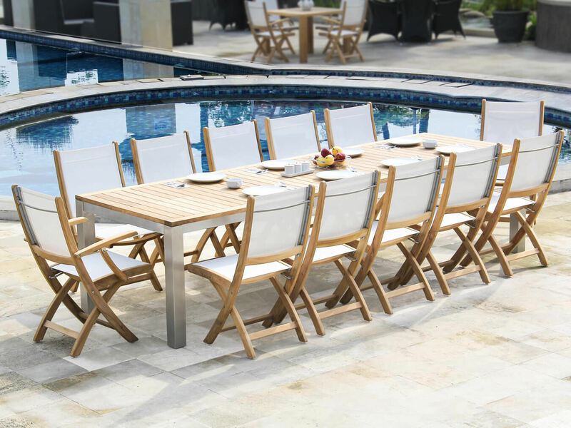 Riviera Folding Dining Side Chair